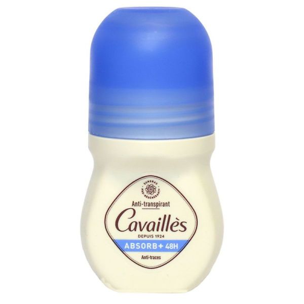 Cavailles Deo Aborb+ Déod 48H Trac Roll/50Ml