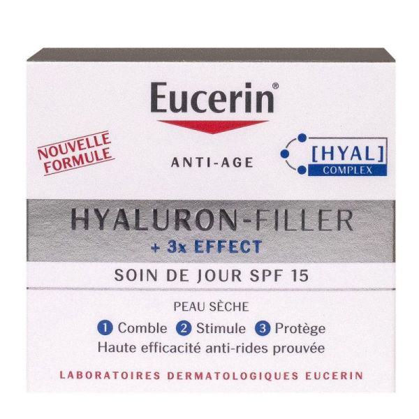 Eucerin Hyaluron-Fill+3X Spf15 Emul Ps P/50Ml