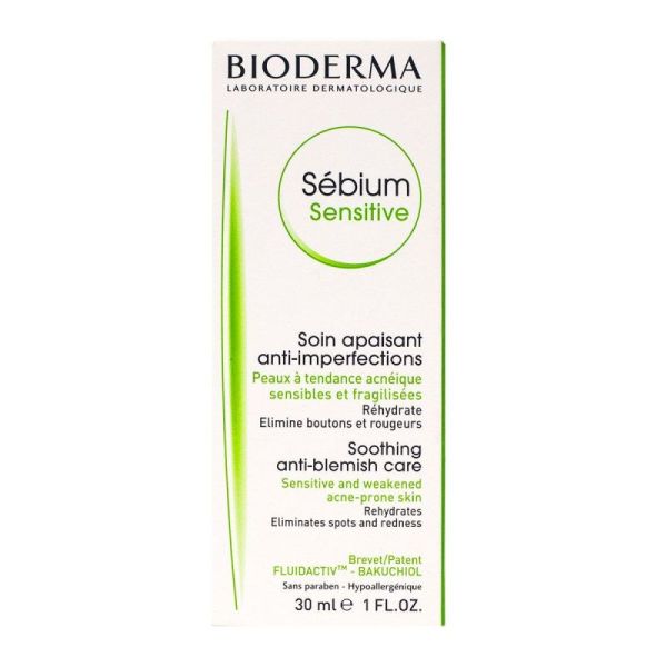 Bioderma Sebium Sensitive Cr Apais Imp T/30Ml