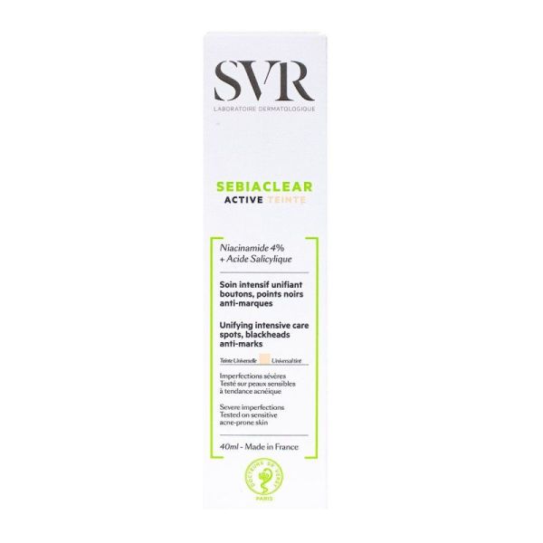 Svr Sebiaclear Active Cr Teint T/40Ml