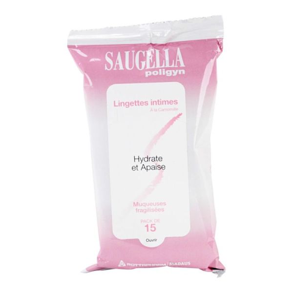 Saugella Poligyn Ling Hyg Int Paq/15