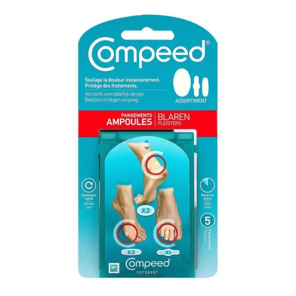 Compeed Ampoules Pans Assortim B/5