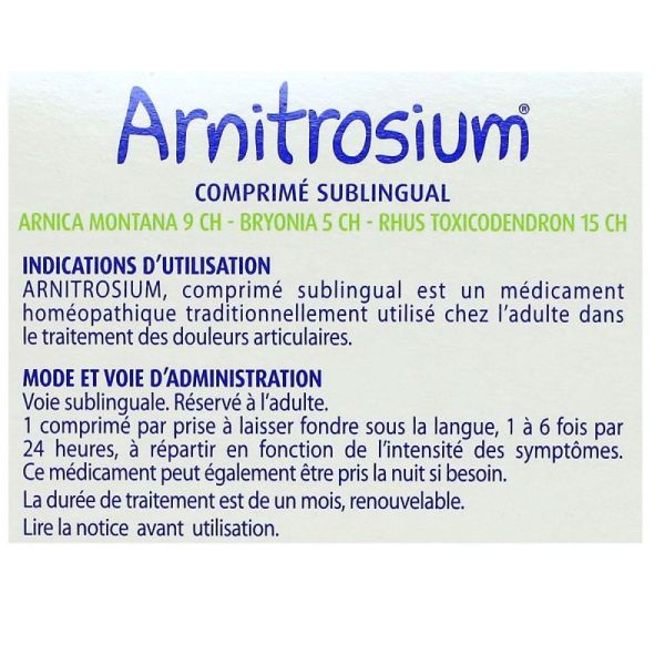 Arnitrosium Cpr Subl Plq/120