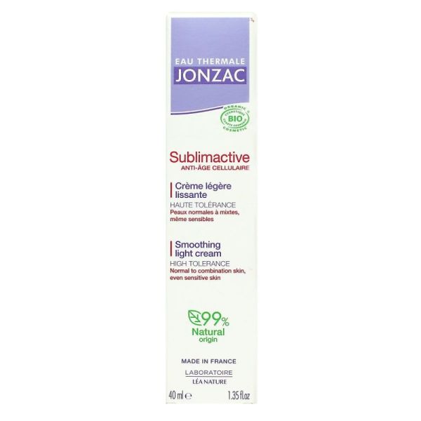 Eau Therm Jonzac Sublimactive Cr Lég Lis 40Ml