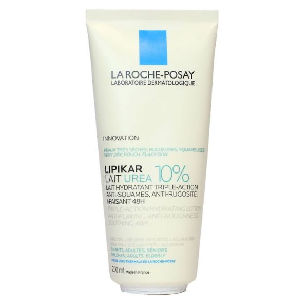 Lipikar Urea La R P 10% Lait Lissant T/200Ml