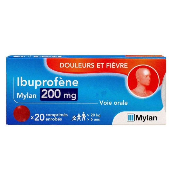 Ibuprof Viatris 200Mg Cpr Enr Plq/20