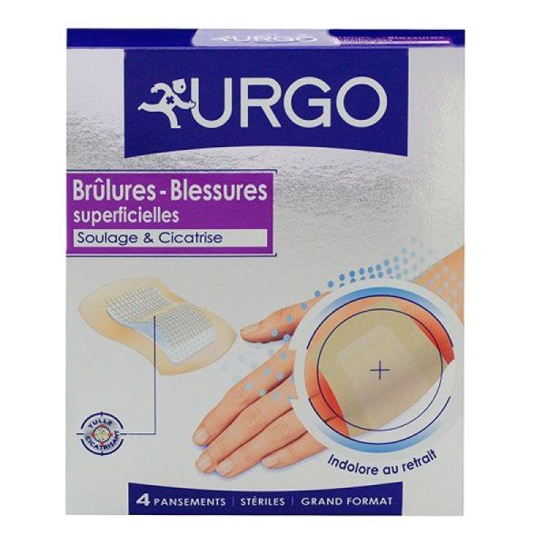 Urgo Brulures Pans Extens Gm B/4