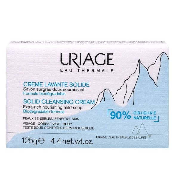 Uriage Cr Lavante Solide B/125G