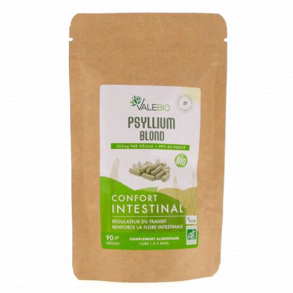 Valebio Psyllium Bio Pdr Sach/120G