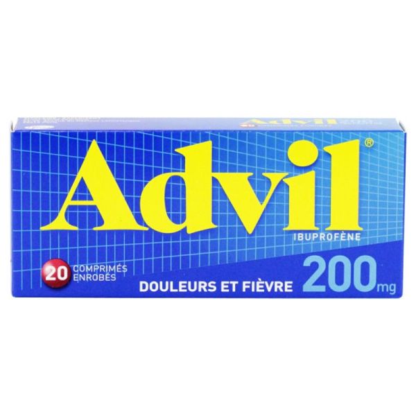Advil 200Mg Comprimé Enrobé Plq/3X10 (30)