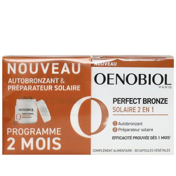 Oenobiol Perfect Bronze 2En1 Caps 2P/30