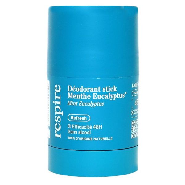 Respire Déod Menthe Eucalypt St/50G