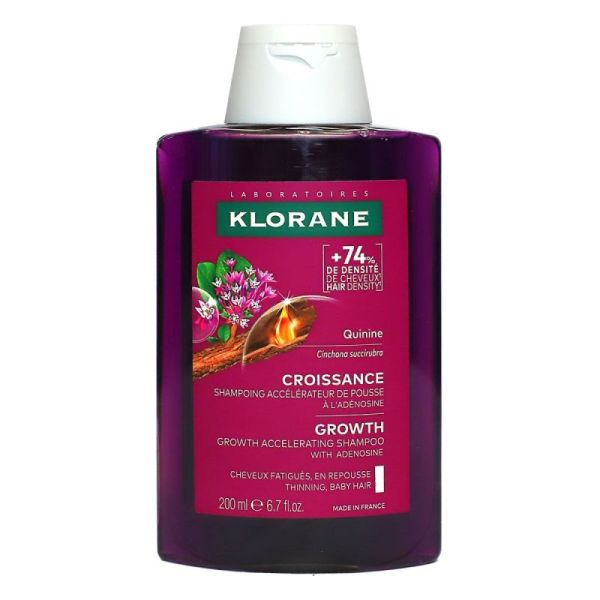 Klorane Capill Shamp Quinine Croiss Fl/200Ml