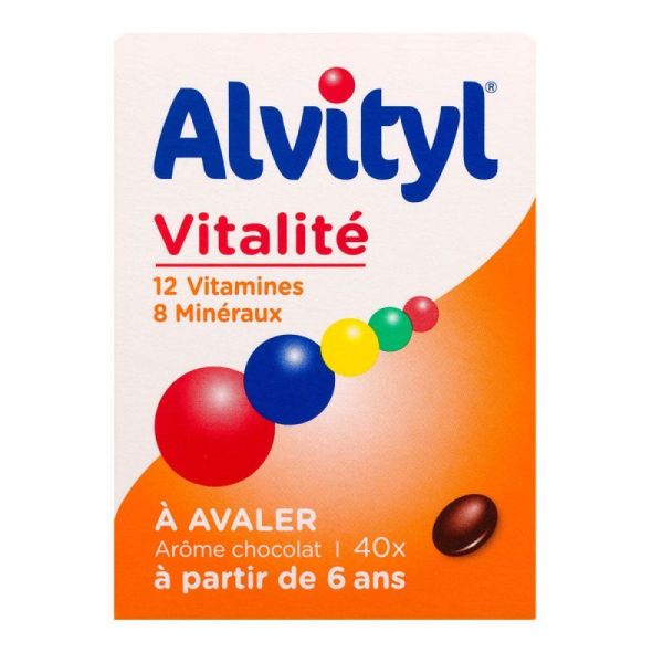 Alvityl Vitalite A Avaler Cpr B/40