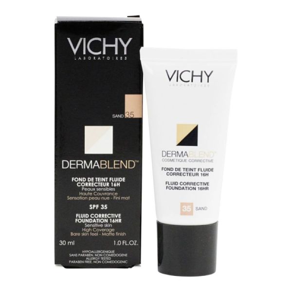 Vichy Dermablend Fd Teint Corr N°35 Sand 30Ml