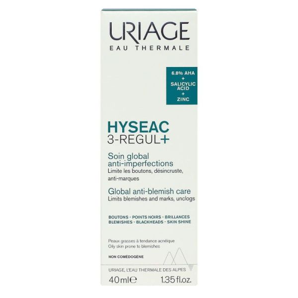 Uriage Hyseac 3-Regul + Cr Soin Global T/40Ml