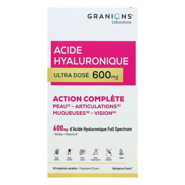 Granions Ac Hyalu 600Mg Cpr B/60