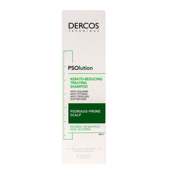 Dercos Shamp Psolution Kérat Fl/200Ml
