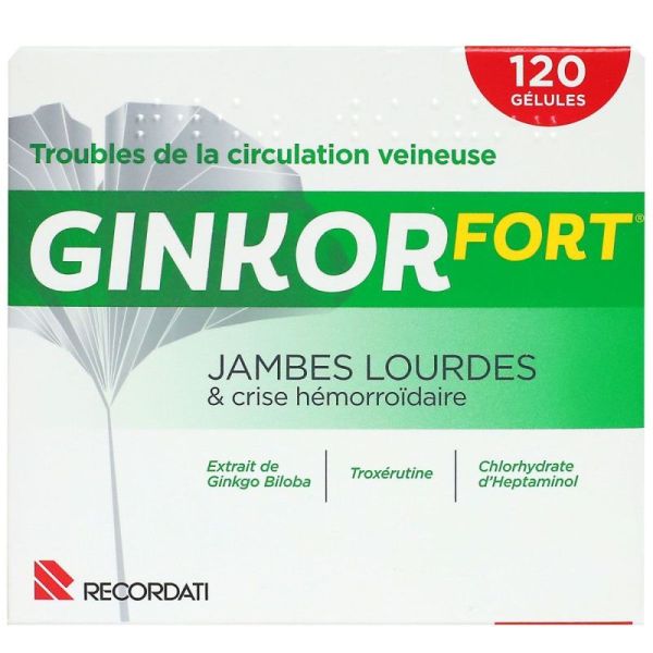 Ginkor Fort Gél Plq/120