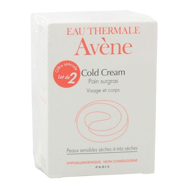 Avene Cold Cream Pain Surgras Vis Corps2X100G