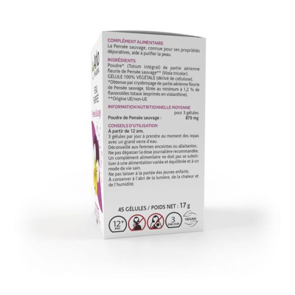 Arkogelules Pensée Sauvage Gél Fl/45