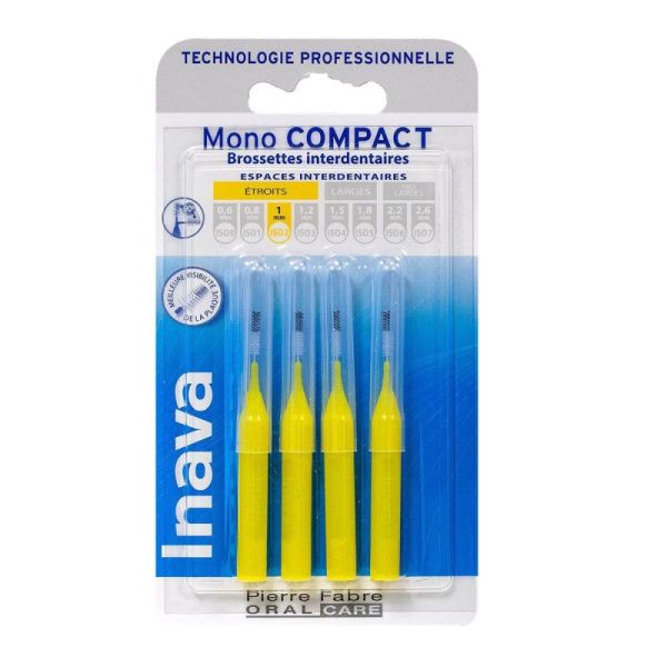 Inava Mono Comp Brossett Jne Blister/4