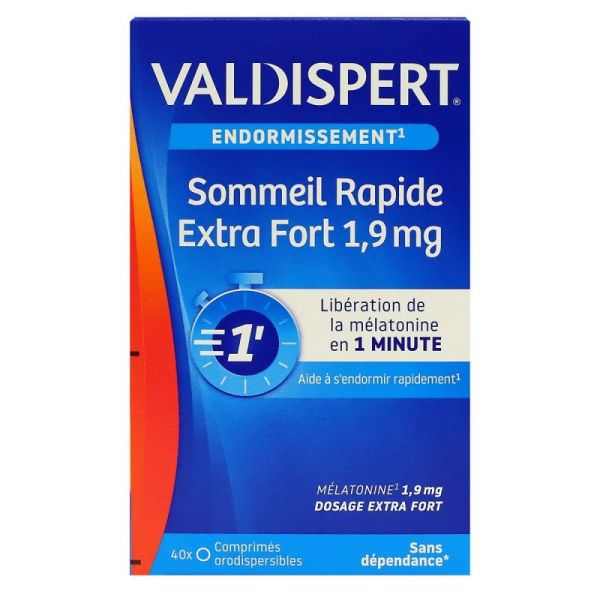 Valdispert Sommeil Rapide 1,9Mg Cpr B/40