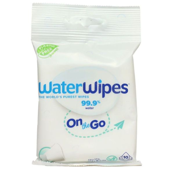 Waterwipes Ling On The Go Paq/10