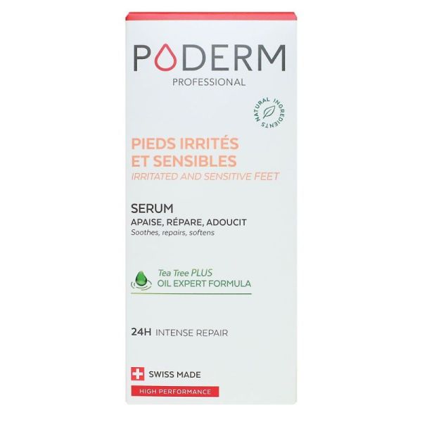 Poderm Sérum Pieds Sens Irrit Fl/75Ml