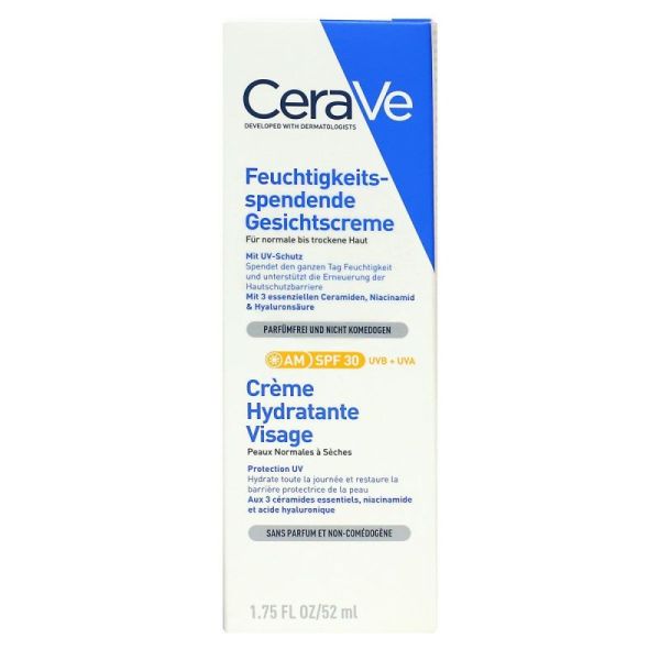 Cerave Spf30 Cr Hydrat Vis T/52Ml