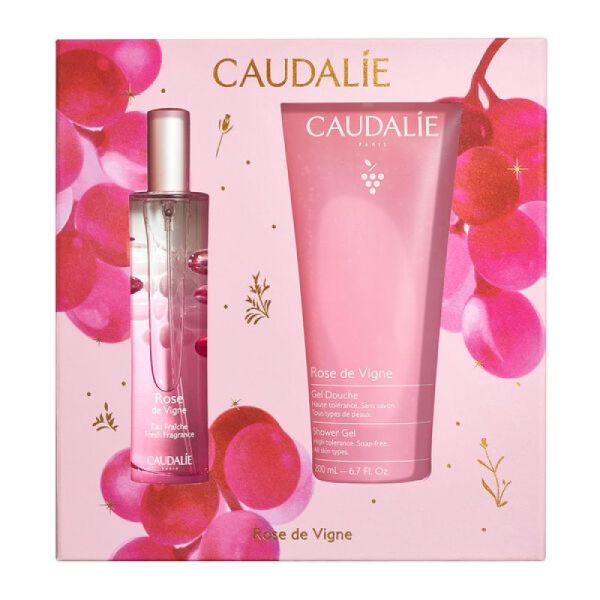 Caudalie Coffr Rose Vignes Noël 2025