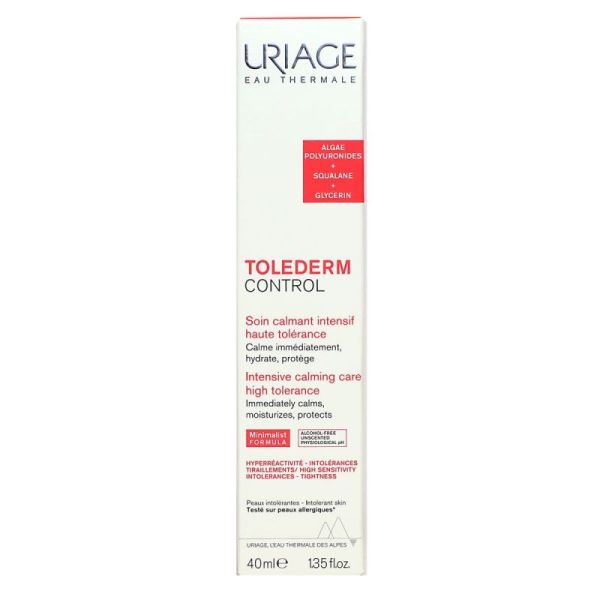Uriage Tolederm Control Cr Soin Calm T/40Ml