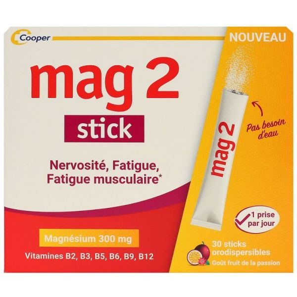 Mag 2 Orodispersible Stick B/30