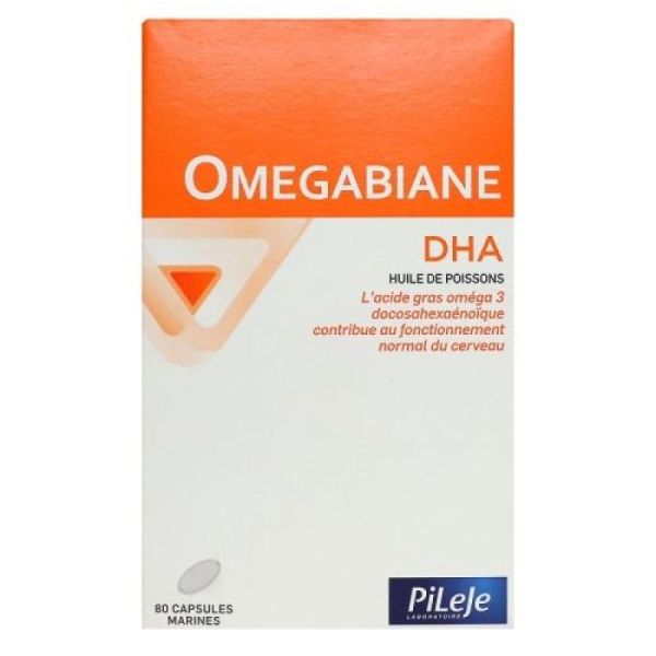 Omegabiane Huile Dha Caps B/80