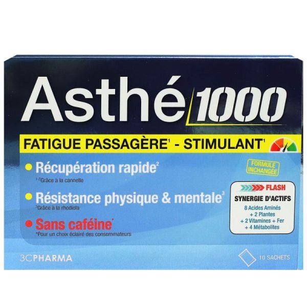 Asthe 1000 Pdr À Diluer Épuis Phys Mental 10