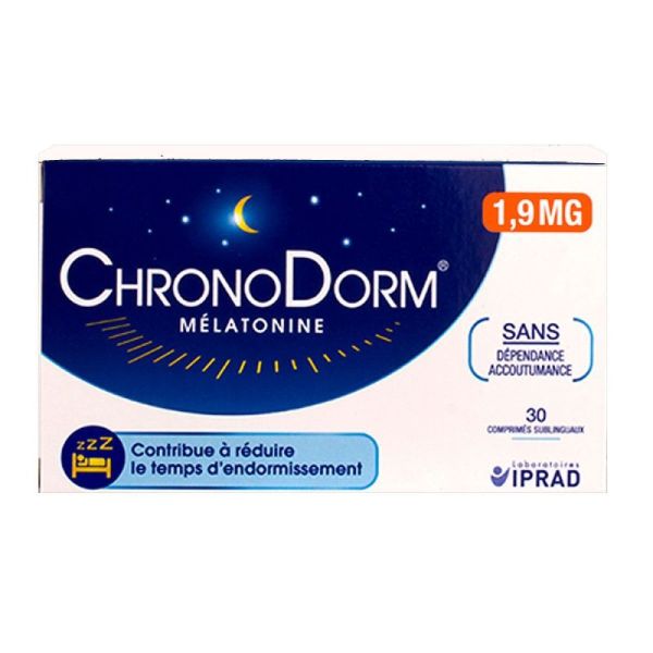 Chronodorm Flash Mélaton 1,9Mg Cpr Subl B/30