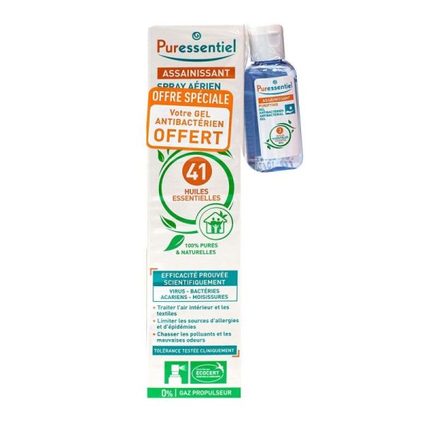 Puressentiel Assainissant Spray 200Ml+Gel Bac