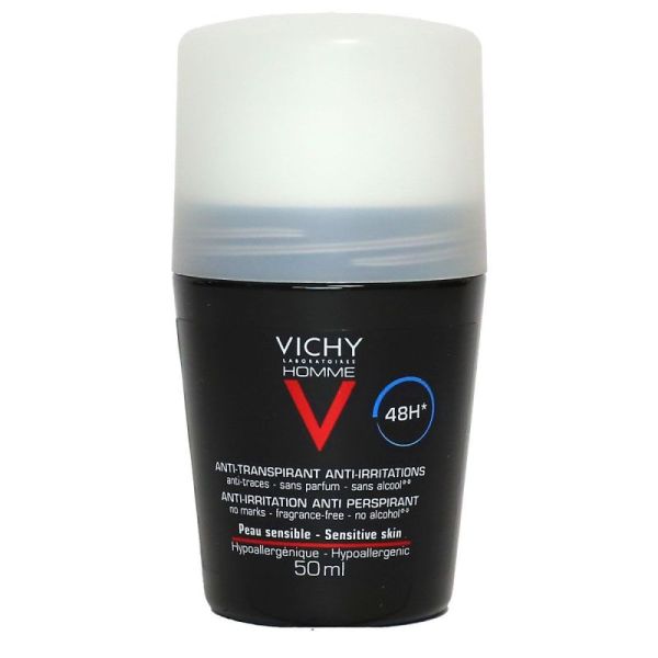 Vichy Homme Déod 48H Anti-Irrit Bille/50Ml