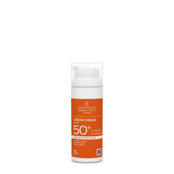 Unifarco Solaire Spf50+ Cr Vis Teint 50Ml