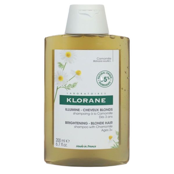 Klorane Capill Shamp Camomille Bio Fl/200Ml