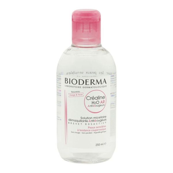 Bioderma Crealine H2O Eau Micell Roug 250Ml