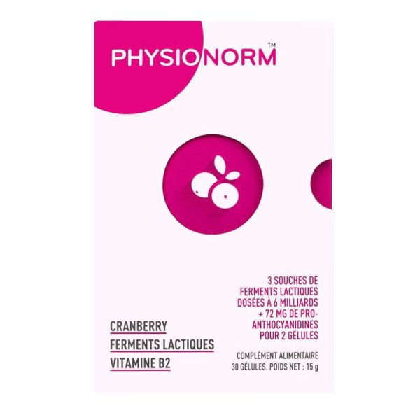 Physionorm Cranberry Gél B/30