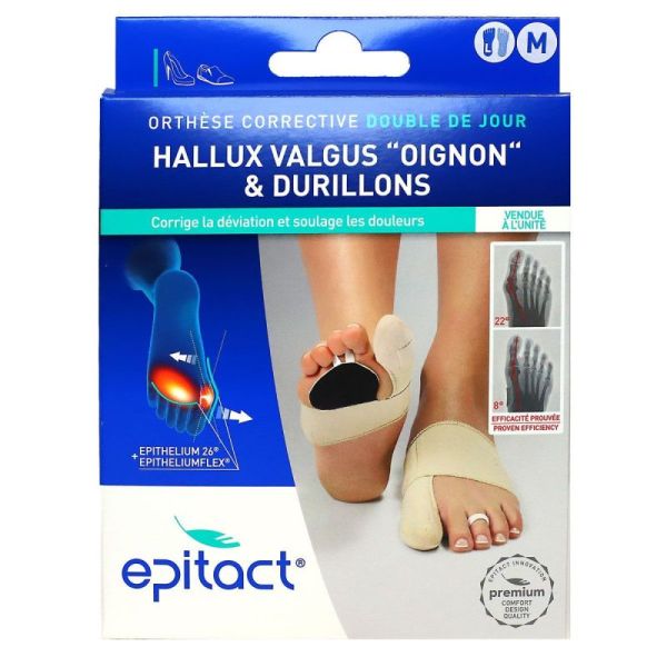 Epitact Orth Corr Dble Hallux Valgus Gauche M