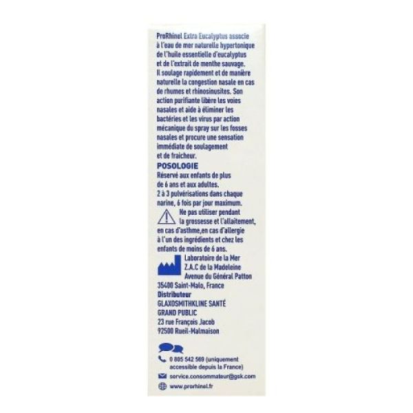 Prorhinel Extra Eucalyptus Spray Nasal 20Ml