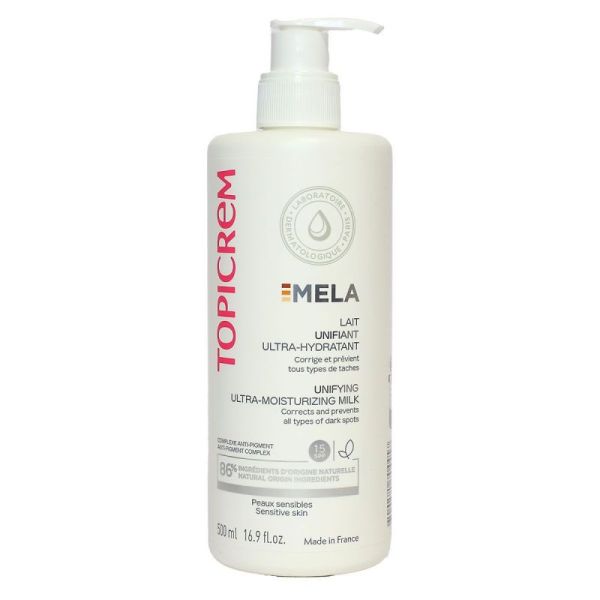 Topicrem Mela Lait Unif Ultra-Hydrat 500Ml