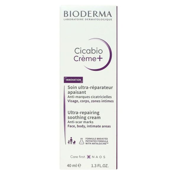 Bioderma Cicabio Cr+ Soin Ultra Rép Ap T/40Ml