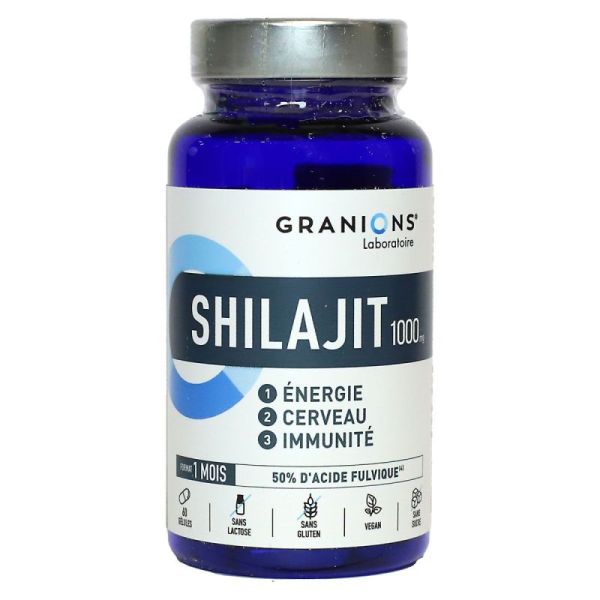 Granions Shilajit 1000Mg Gél Pilul/60