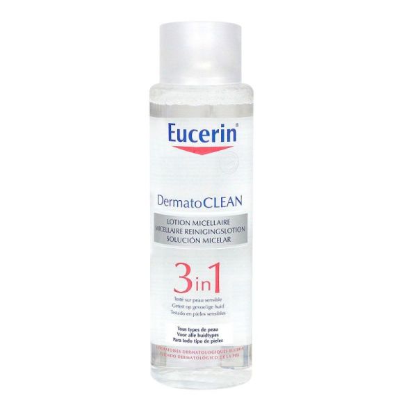 Eucerin Dermatoclean Eau Micell 3En1 Fl/400Ml