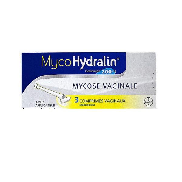 Mycohydralin 200Mg Cpr Vag Plq/3+Applic