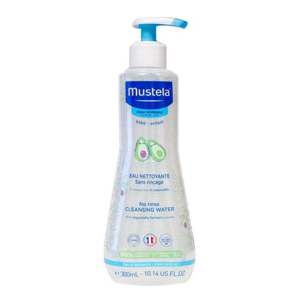 Mustela Bb Enf Eau Nettoy Ss Rinç Avoc 300Ml